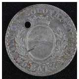 1826 Swiss 5 Batzens Silver Coin