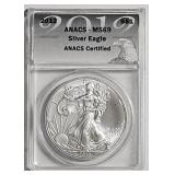 2012 ANACS MS69 American Silver Eagle