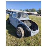 Vtg. 1973 Volkswagen Super Beetle Bug