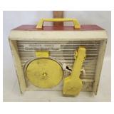 Vtg, Fisher Price Mustc Box Record Player