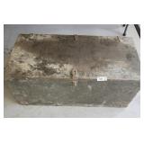 Vtg. Wood storage chest