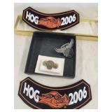 Harley-Davison Vest Pins , Hog 2026 Patches
