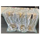 Hand Made Butterfly Quilt 56' x 76'