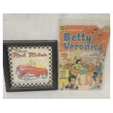 Vtg. Betty & Veronica  Comic Book , Vtg Framed