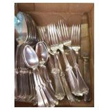 Parial set 1847 Rogers Brothers  flatware