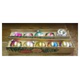 Vintage Shiney brite Christmas bulbs