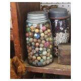 Jar of marbles
