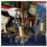 Vintage tear drop chandelier