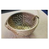 Pottery colander