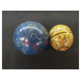 Pair of nesting balls