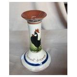 Torquay pottery candlestick