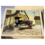 H. Hargrove airplane serigraph