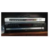 Sony disc player & Memorex dvd player