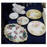 Hand painted Bavarian china & ironstone