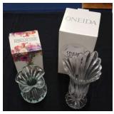 2 Vases- Oneida & Barclay