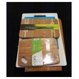 Cutting boards, including 2 new bamboo