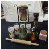Glassware and decor items