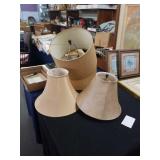 4 lamp shades