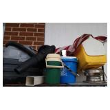 2 coolers, shop vac,  ice cream maker, etc.