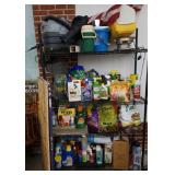 Shelf unit,   no contents