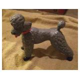 Porcelain ceramic poodle