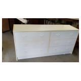 White 6 drawer dresser