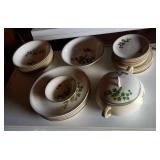 Paden City Pottery Co. dinnerware