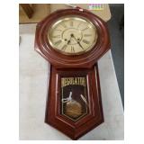 Waltham regulator  clock 31 day chime