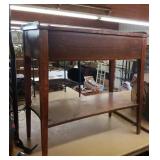 Mersman end table, no hardware