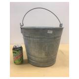 Galvanized bucket