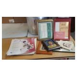 Picture frames & memories book
