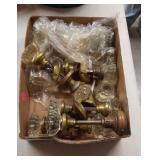 9 glass door knob sets