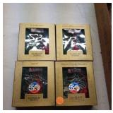 4 Waterford Marquis  Peanuts ornaments