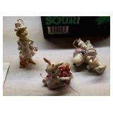 3 Lenox Christmas ornaments