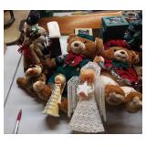 Christmas plush & other decorations