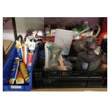 Stakes, shims, lights, 1st aid, etc.