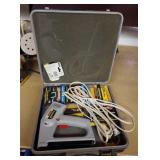 Stanley electric staple gun & staples