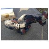 Concrete spitting  Koi for ponds