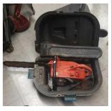 Homelite chainsaw & case