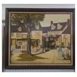 H Hargrove serigraph- coach stop inn