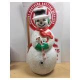 Vintage Snowman Yard Decoration