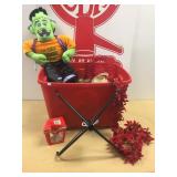 Christmas and Halloween tote