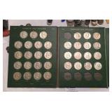 Franklin half dollar coin book 34 half dollars
