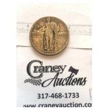 1928 S  standing liberty quarter