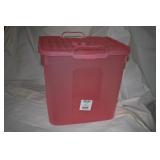 Pink Medium Sized Tote with Lid  #3