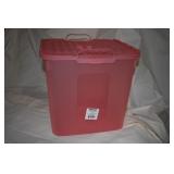 Pink Medium Sized Tote with Lid  #4