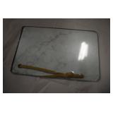 Small Cheese Board White/Clear