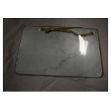 Small Cheese Board White/Clear
