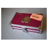 Small Pink Glitter Case