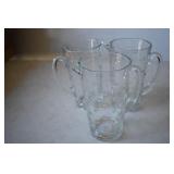 3-Pack Glass Pitchers